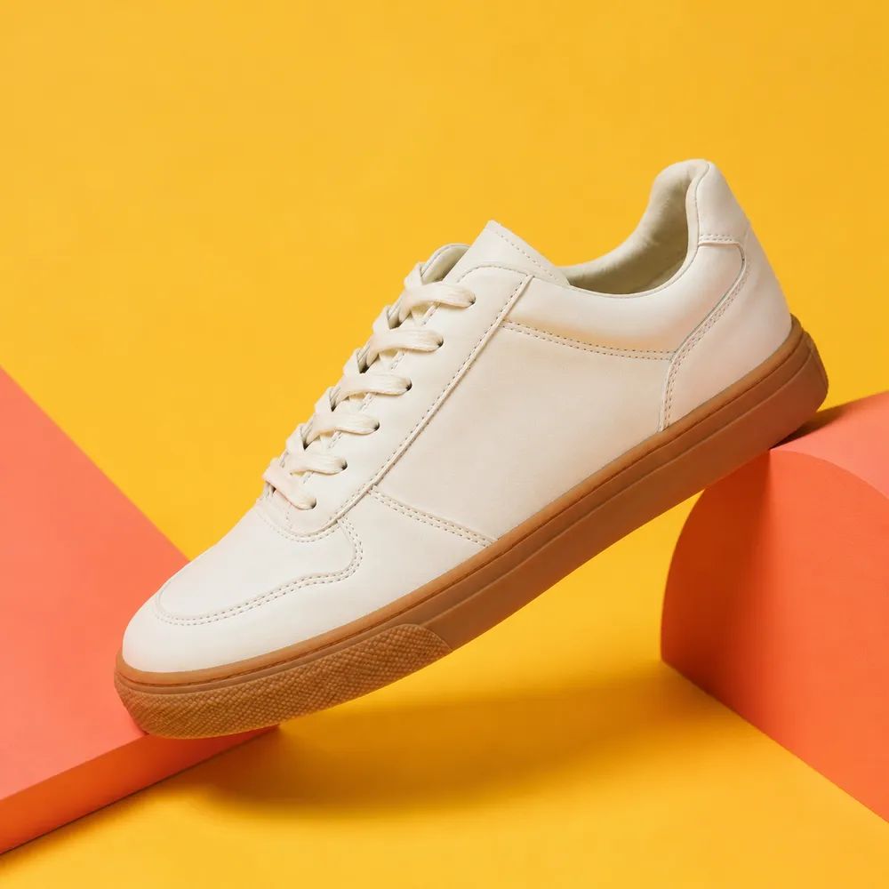 Fokussiertes Sneaker-Bild